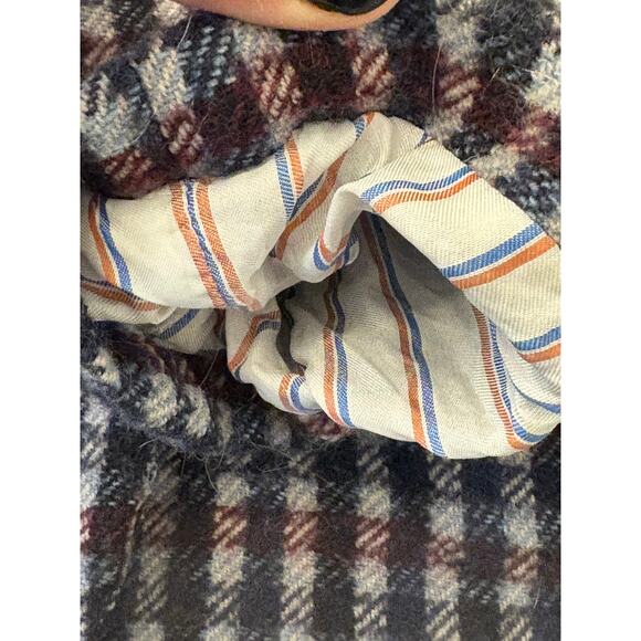 Kule Nathan Jacket Oversized Wool Blend Check Blazer Plaid XS 0 2 - Picture 5 of 10